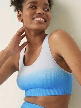 Victoria's Secret PINK Blue Fade Sports Bra